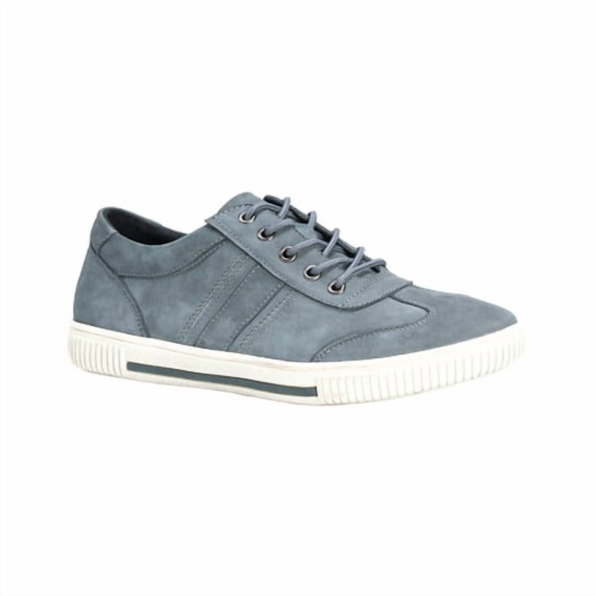 NEW Muk Luks Casual Wingtip Suede Sneakers Grey Blue Lace Up Mens 9 Muk Luks Lace-Up Shoes for Men | Mercari main image 4
