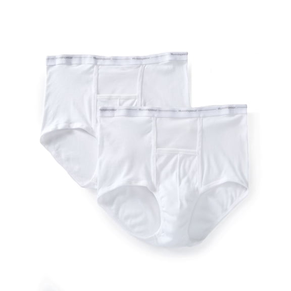 Men's MW21X Big Man Comfort Pouch Full Rise Brief - 2 Pack