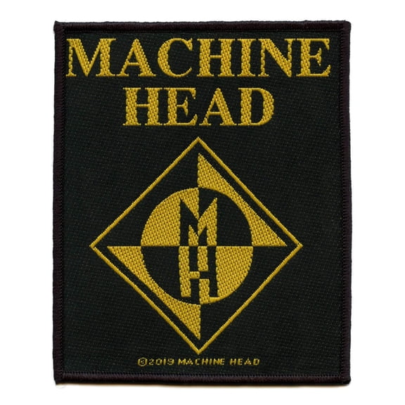 Men's Machine Head Diamond Logo Woven Patch