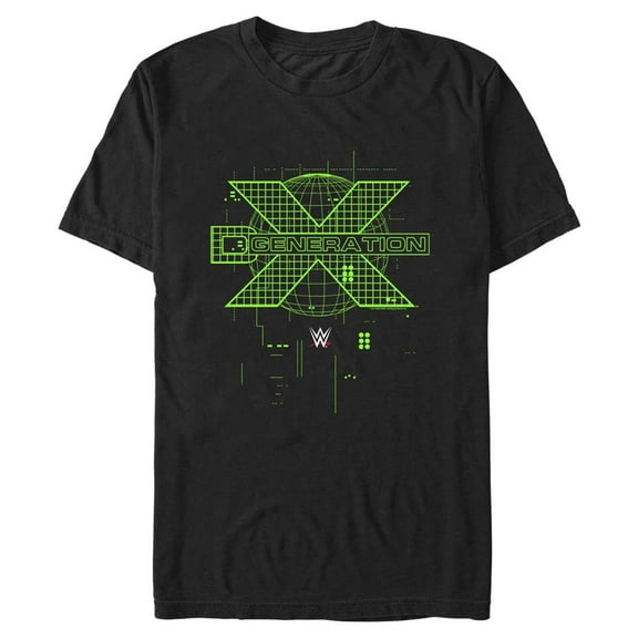 Men's Mad Engine  Black D-Generation X Logo T-Shirt