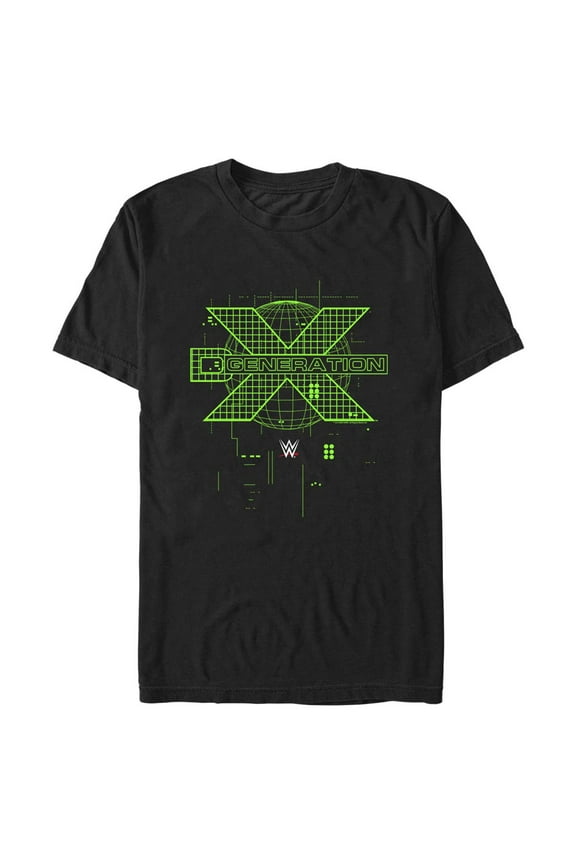 Men's Mad Engine  Black D-Generation X Logo T-Shirt