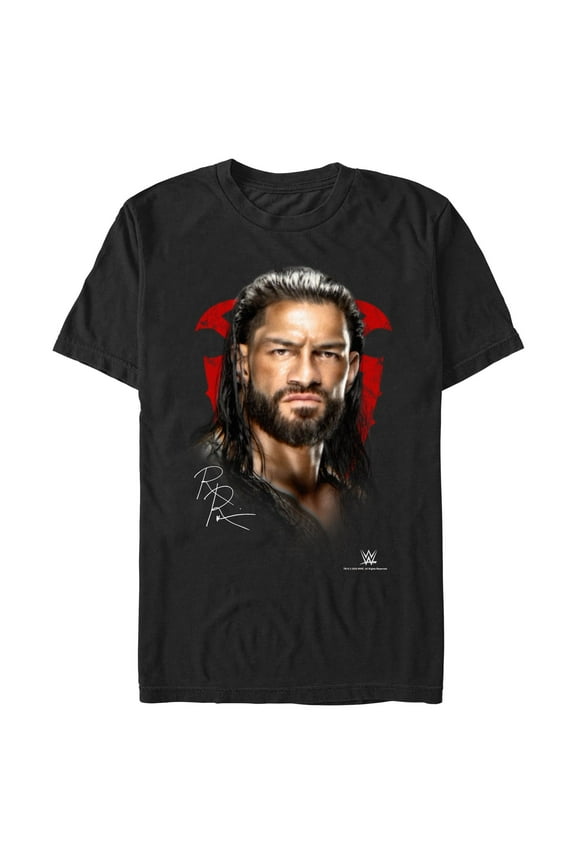 Men's Mad Engine Black Roman Reigns Head of the Table T-Shirt