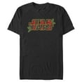 thumbnail image 1 of Men's Mad Engine  Black Star Wars Plaid Logo Graphic T-Shirt, 1 of 5