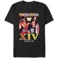 thumbnail image 1 of Men's Mad Engine  Black WrestleMania Shawn Michaels vs. Stone Cold Steve Austin Graphic T-Shirt, 1 of 1