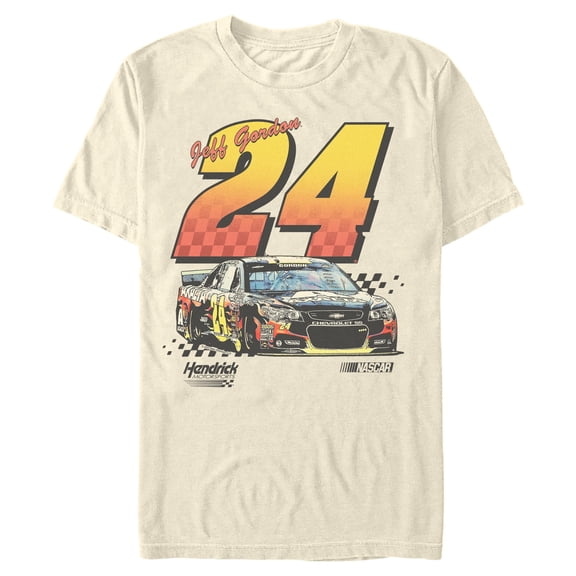 Men's Mad Engine Natural Jeff Gordon Graphic T-Shirt