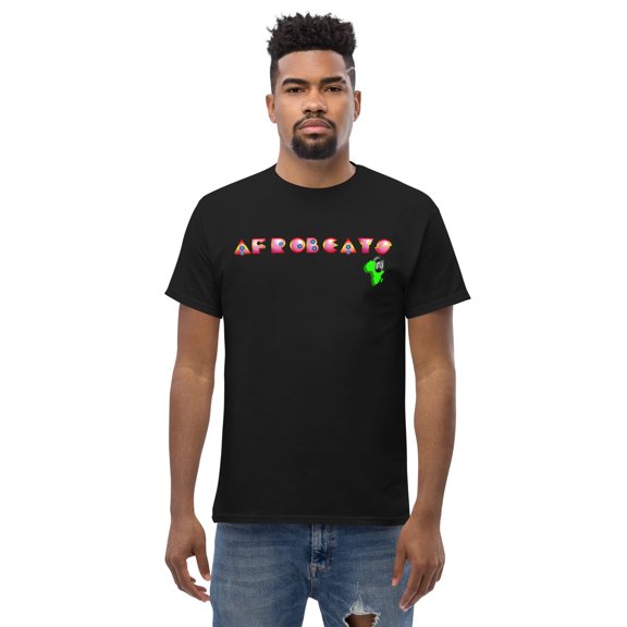 Men's Magenta Deco Afrobeats design