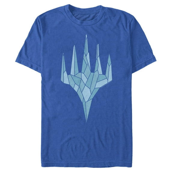 Men's Magic: The Gathering Blue Mana Planeswalker Symbol Graphic Tee Royal Blue X Large