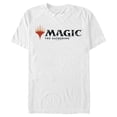 thumbnail image 1 of Men's Magic: The Gathering Classic Logo  Graphic Tee White Small, 1 of 4