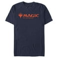 thumbnail image 1 of Men's Magic: The Gathering Daring Logo Graphic Tee Navy Blue X Large, 1 of 4