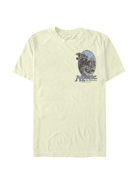 Men's Magic: The Gathering Fifth Edition Badge Graphic Tee Beige X Large