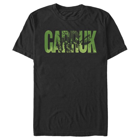 Men's Magic: The Gathering Garruk Wildspeaker Text Graphic Tee Black Large