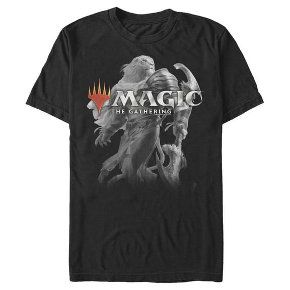 Men's Magic: The Gathering Iconic Ajanimane Graphic Tee Black Small