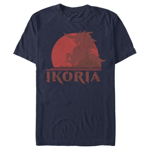 Men's Magic: The Gathering Ikoria Lair of Behemoths Set Graphic Tee Navy Blue Large