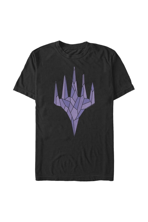 Men's Magic: The Gathering Mana Planeswalker Symbol  Graphic Tee Black Large