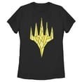 thumbnail image 1 of Men's Magic: The Gathering Mana Planeswalker Symbol  Graphic Tee Black Small, 1 of 4