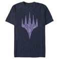 thumbnail image 1 of Men's Magic: The Gathering Mana Planeswalker Symbol  Graphic Tee Navy Blue 2X Large, 1 of 4