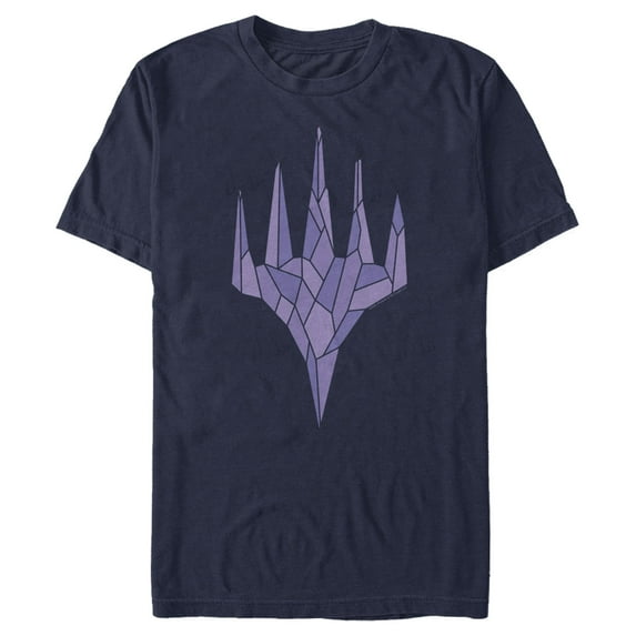 Men's Magic: The Gathering Mana Planeswalker Symbol Graphic Tee Navy Blue 2X Large