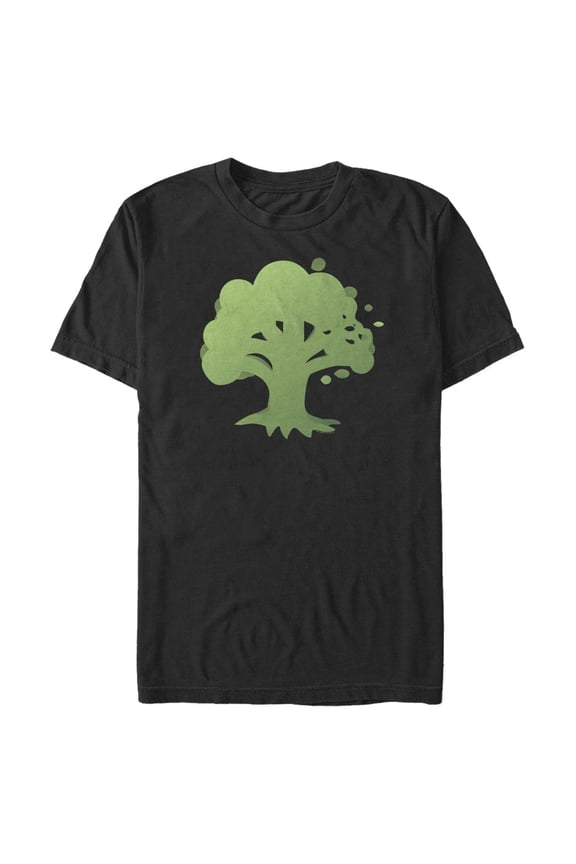 Men's Magic: The Gathering Mana Tree Symbol  Graphic Tee Black Large