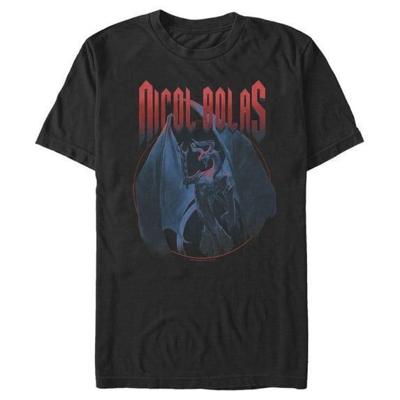 Men's Magic: The Gathering Nicol Bolas Elder Dragon Graphic Tee Black 3X Large