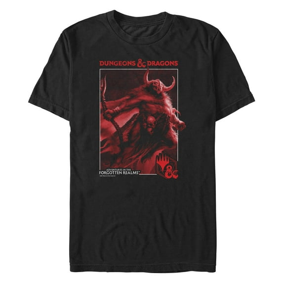 Men's Magic the Gathering Adventures In The Forgotten Realms Graphic T-Shirt