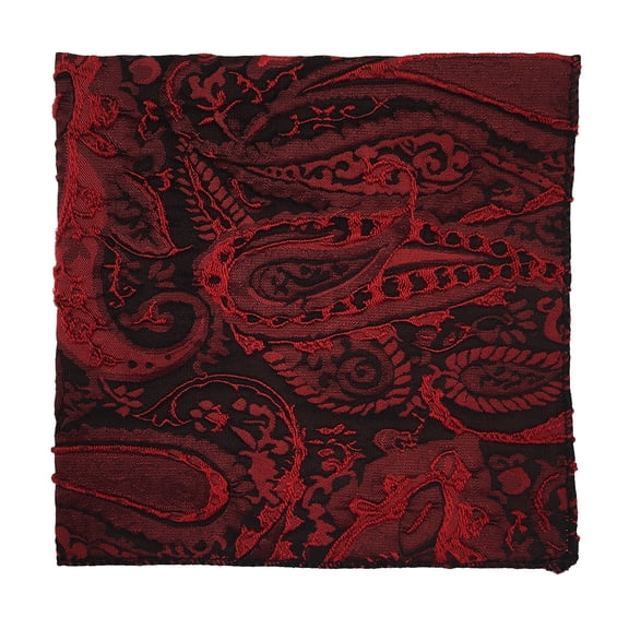 Men’s Majestic Apple Formal Satin Pocket Square by Spencer J’s Signature Satin Collection