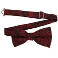 thumbnail image 1 of Men’s Majestic Apple Formal Satin Pre-Tied Bow Tie in a Variety of Colors by Spencer J’s Signature Satin Collection, 1 of 4