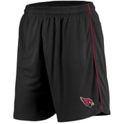 Mens Majestic Black Arizona Cardinals Mesh Shorts