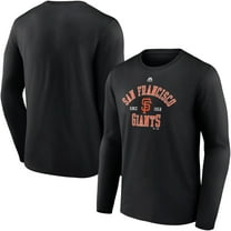 Men's Majestic Black San Francisco Giants High Praise Long Sleeve T-Shirt
