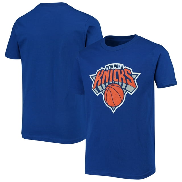 Men's Majestic Blue New York Knicks Victory Century T-Shirt