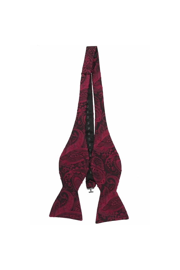 Men’s Majestic Fuchsia Formal Satin Self-Tie Bow Tie in a Variety of Colors by Spencer J’s Signature Satin Collection