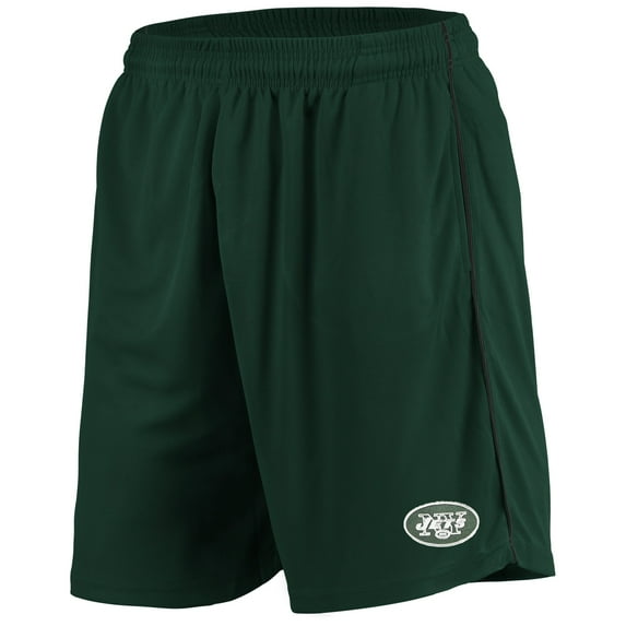 Men's Majestic Green New York Jets Mesh Shorts