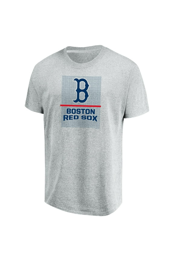 Men's Majestic Heathered Gray Boston Red Sox Flying High Big & Tall T-Shirt