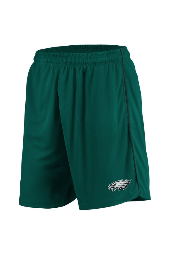 Men's Majestic Midnight Green Philadelphia Eagles Mesh Shorts