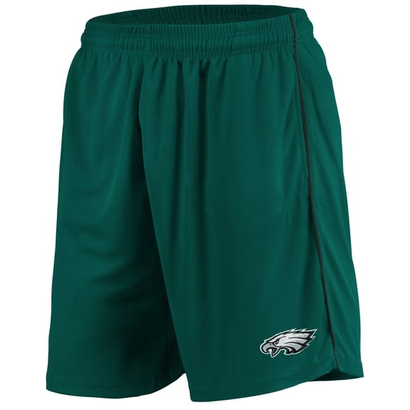 Men's Majestic Midnight Green Philadelphia Eagles Mesh Shorts