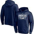 thumbnail image 1 of Men's Majestic Navy Dallas Cowboys Hometown Collection America's Team Pullover Hoodie, 1 of 3