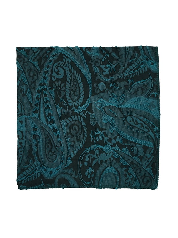 Men’s Majestic Oasis Formal Satin Pocket Square by Spencer J’s Signature Satin Collection