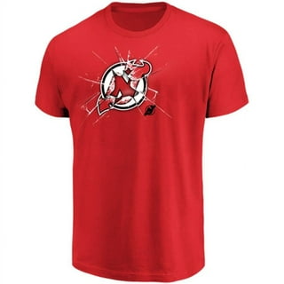 Men's Antigua White New Jersey Devils Victory Pullover Sweatshirt Size: Medium
