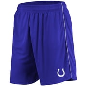 Mens Majestic Royal Indianapolis Colts Mesh Shorts