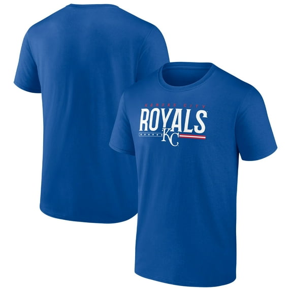 Men's Majestic Royal Kansas City Royals Stars & Stripes T-Shirt