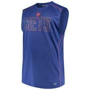 Mens Majestic Royal New York Mets Big & Tall Legendary Strength Tank Top