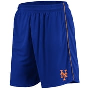 Mens Majestic Royal New York Mets Mesh Shorts