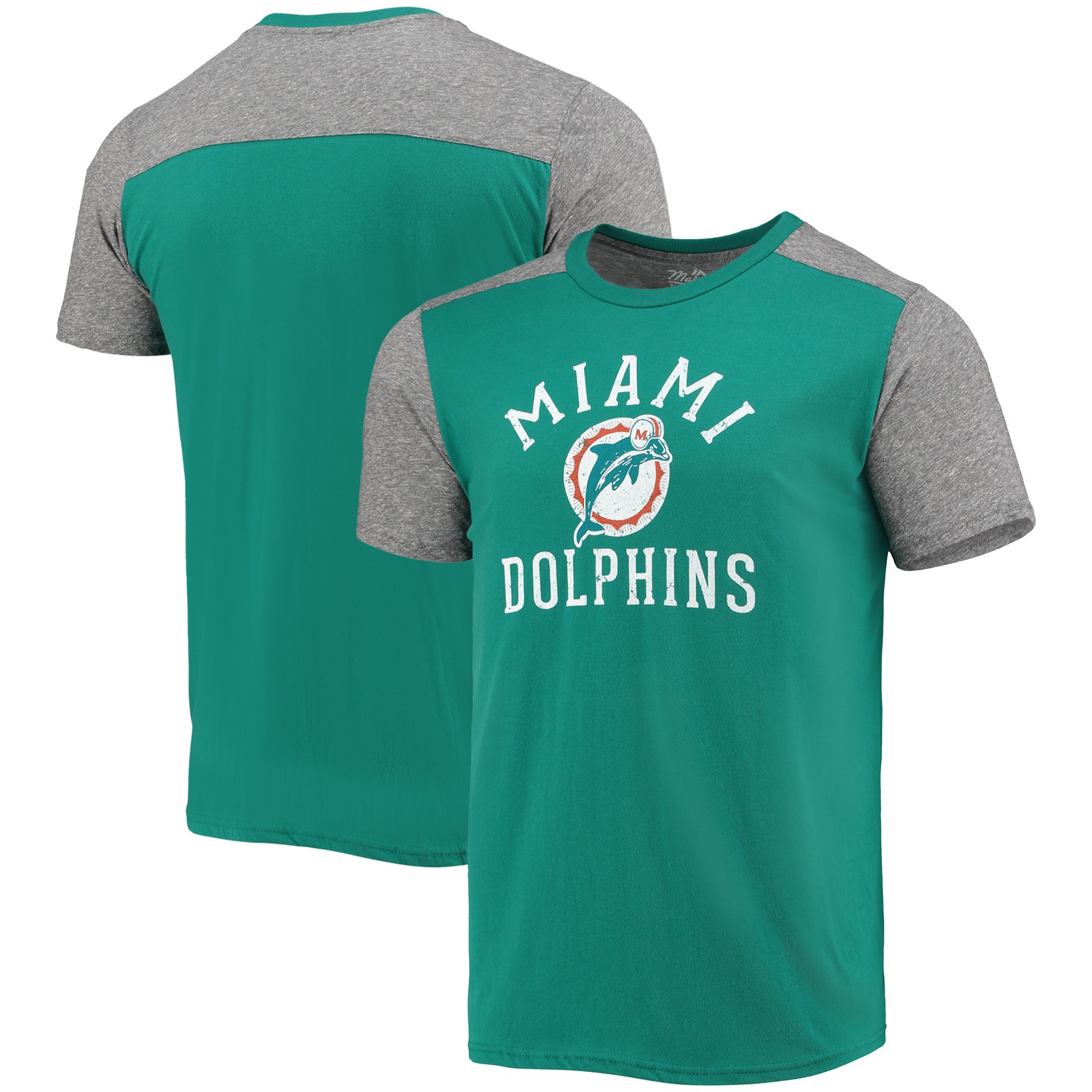 NFL, Shirts, Grayteal Nfl Team Apparel Miami Dolphins Short Sleeve Tshirt  Mens