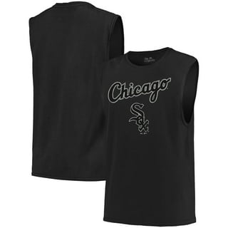 Men's Majestic Threads Navy Chicago Cubs Throwback Logo Tri-Blend T-Shirt
