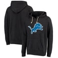 thumbnail image 1 of Men's Majestic Threads  Black Detroit Lions Raglan Tri-Blend Pullover Hoodie, 1 of 3