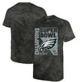 thumbnail image 1 of Men's Majestic Threads Black Philadelphia Eagles Super Bowl LIX Champions Mineral Wash T-Shirt, 1 of 3