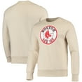 thumbnail image 1 of Men's Majestic Threads Oatmeal Boston Red Sox Fleece Pullover Sweatshirt, 1 of 3