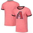 thumbnail image 1 of Men's Majestic Threads Red Arizona Diamondbacks Ringer Tri-Blend T-Shirt, 1 of 3