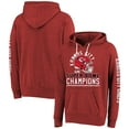thumbnail image 1 of Men's Majestic Threads Red Kansas City Chiefs Super Bowl LVIII Champions Lightweight Tri-Blend Pullover Hoodie, 1 of 3