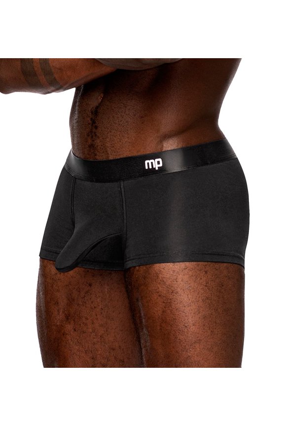 Men's Male Power 129-281 Easy Breezy Trunk with Comfort Pouch (Black S)