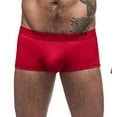 thumbnail image 1 of Men's Male Power 150-257 Pure Comfort Modal Wonder Boxer Brief (Red M), 1 of 4